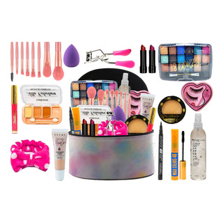 Maleta De Maquiagem Grande Completa Ruby Rose Profissional Maleta De Maquiagem Grande Completa Ruby Rose Profissional