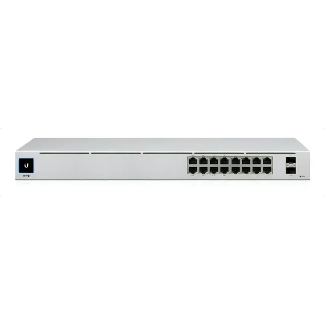 Switch PoE de nivel 2 con 16 puertos, incluidos 8 puertos PoE