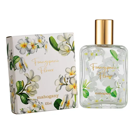 Mahogany Frangipani Flower Fragrância Corporal 100ml