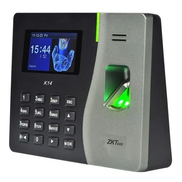 Control Asistencia Personal Zkteco K14 Huella Red Marcador