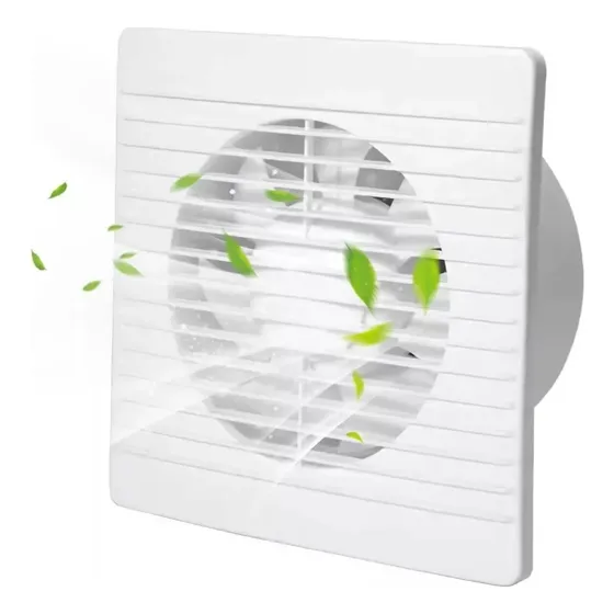Extractor De Aire Silencioso Para Baño Cocina 4 Pulgadas