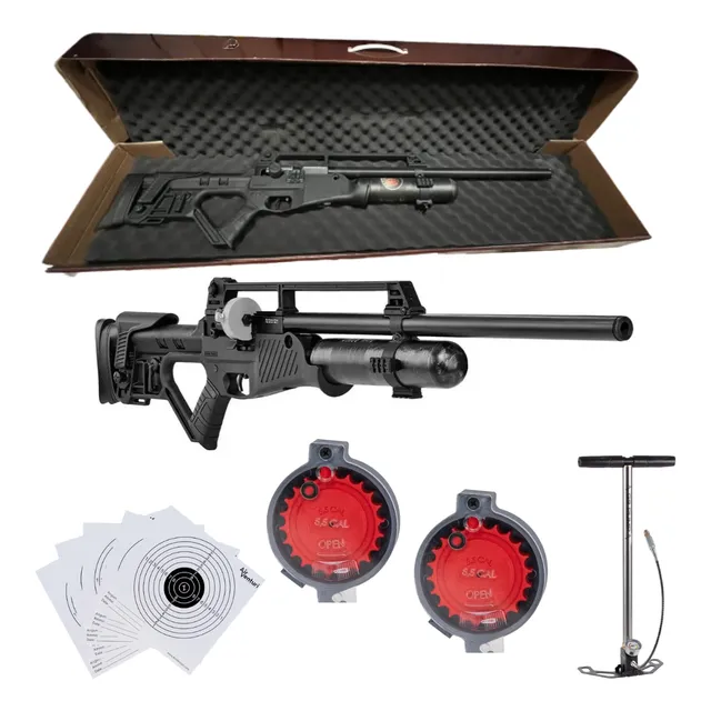 Rifle Hatsan Blitz Full Auto Pcp Aire 5.5mm Bomba G9 Xchws C