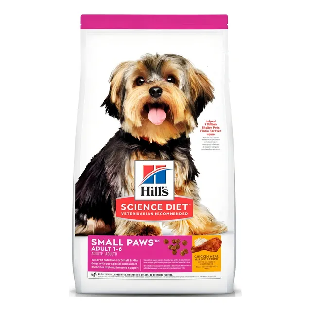 Alimento Hill's Science Diet Adult Small Paws para perro adulto de raza mini y pequeña sabor pollo de 7 kg