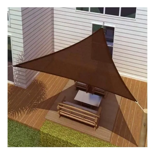 Toldo Triangular Para Sombra ,bloqueo Uv Para Patio Exterior