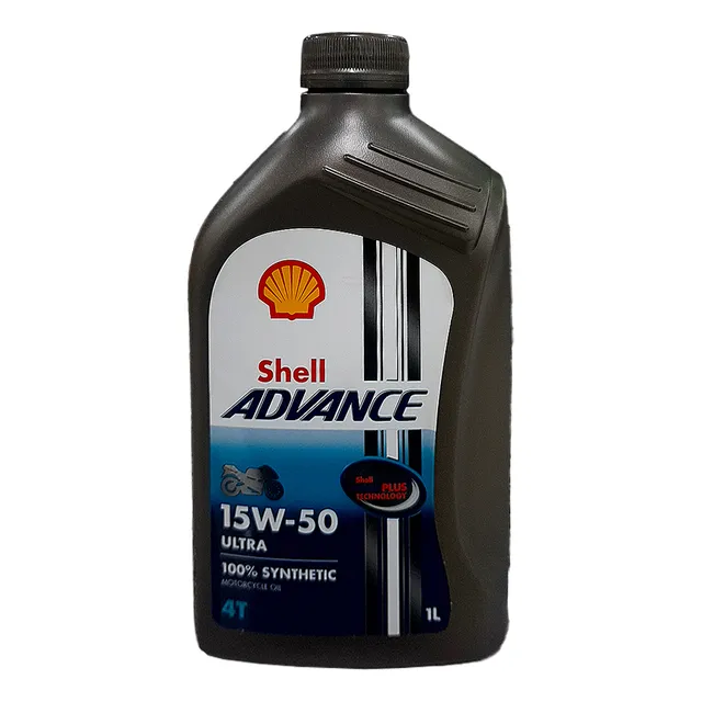 Aceite Sintetico Shell Advance 4t Ultra 15w50, 1l