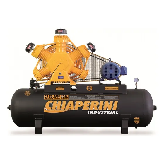 Compressor De Ar 60 Pés 15hp Trifásico 425 Litros Chiaperini