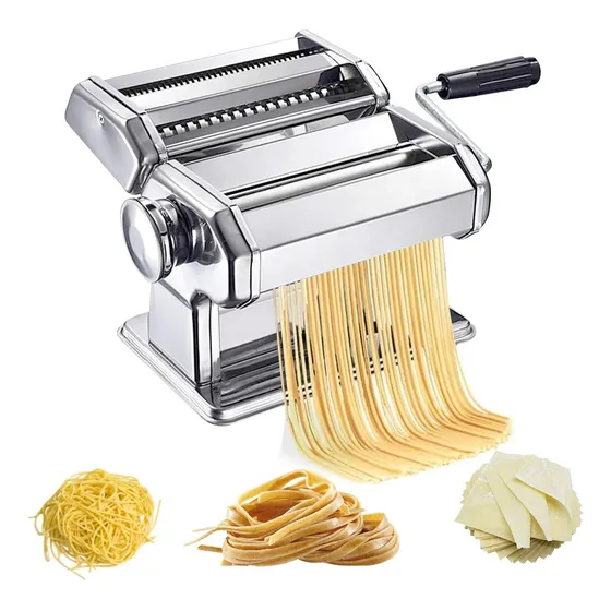 Laminadora Cortadora Masa Pasta Acero Inoxidable Pasticho