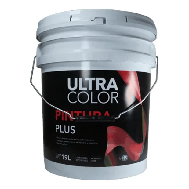 Ultracolor Pintura Vinilica Plus Blanco 19 Lts