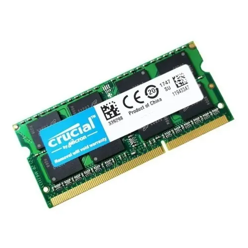 Memória Note Crucial Ddr3 8gb 1600mhz