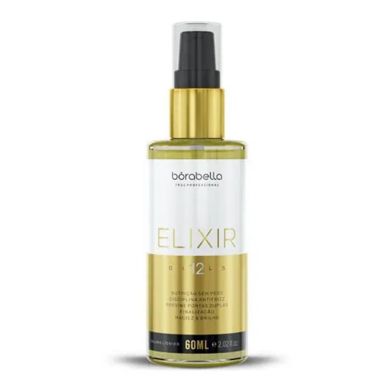 Óleo Capilar Bórabella Elixir 12 Oils Finalizador 60ml