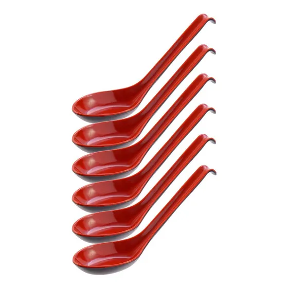 Hinomaru Collection Cuchara Sopa Melamina 6.25  Largo Fideo