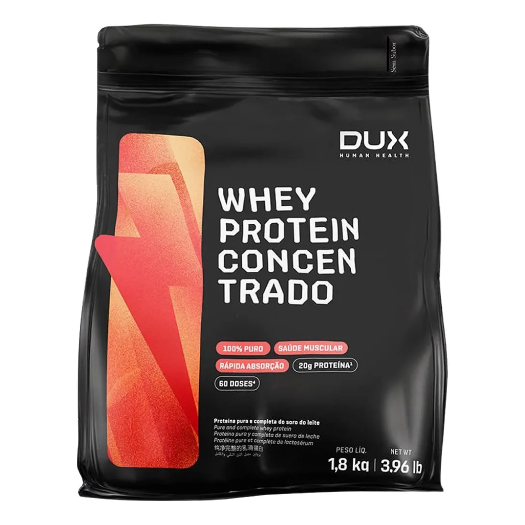 Whey Protein Concentrado Refil 1,8kg Dux Butter Cookies Butter Cookies