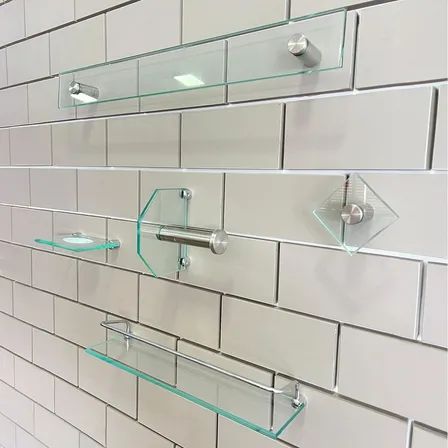 Kit Acessórios Banheiro Vildrex 05 Peças Reto Moderno Luxo