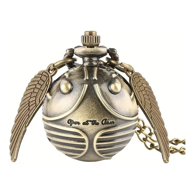 Reloj De Bolsillo Bola Snitch Quidditch Harry Potter