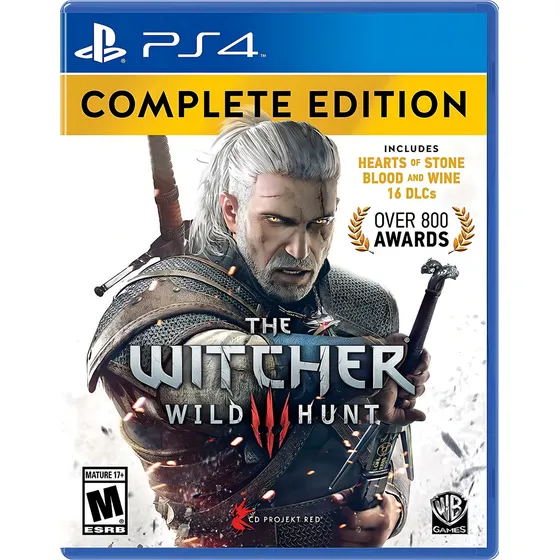 The Witcher 3 Edição Completo Ps4 Disco Fisico