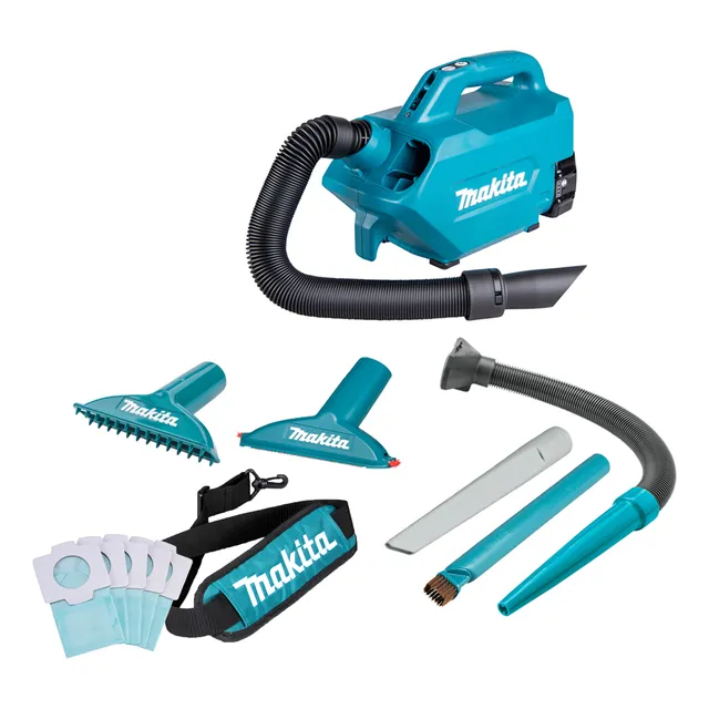 Aspiradora De Mesa 18v Lxt 500ml X 1.4m3/min Sin Bat Dcl184z Azul Petróleo