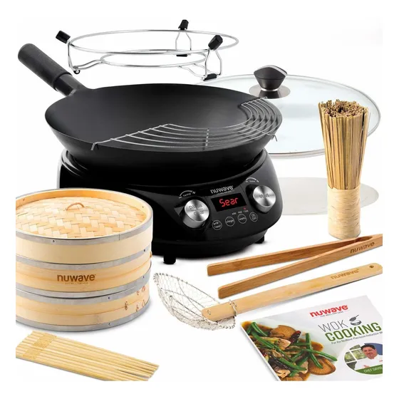 Nuwave Wok Induccion Mosaico Control Preciso Temperatura