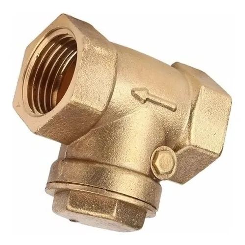 Valvula Check Swing 3 PuLG 100% Bronce Horizontal Nueva