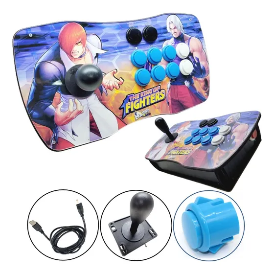 Controle Arcade Fliperama Pc/play3/play4/rasp Basic Ex
