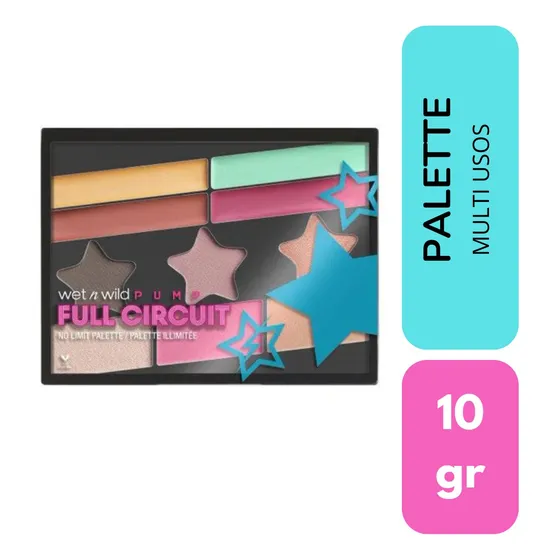 Paleta Multiusos Maquillaje Full Circuit Wet N Wild Original
