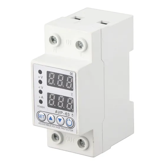 Protector Eléctrico Sobre Voltaje Corriente 63a 2p 220v