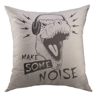 Mugod Funda De Almohada Decorativa Para Sofá, Diseño De Dino Mugod Funda De Almohada Decorativa Para Sofá, Diseño De Dino