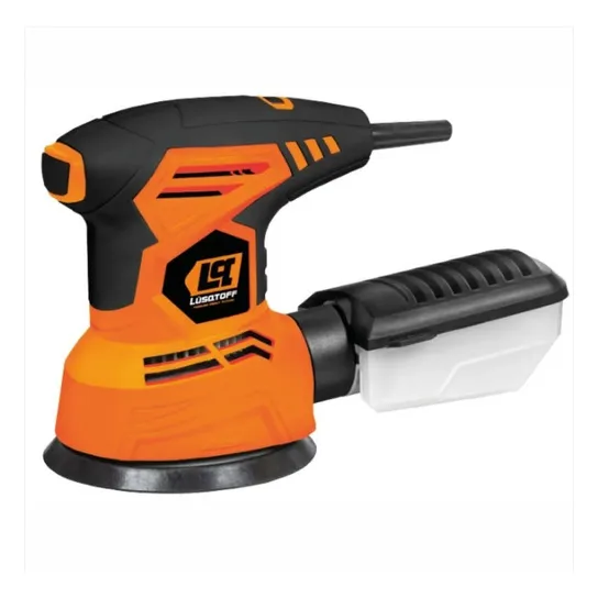 Lijadora Rotoorbital De Palma 300w 125mm 13000rpm Lusqtoff Color Naranja Frecuencia 50HZ