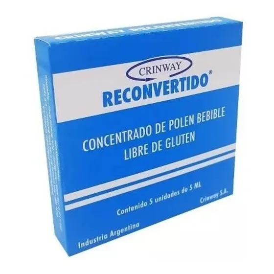 Crinway Polen Reconvertido Energizante 5 Unidades De 5ml Cada uno