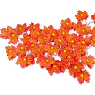 Serie Hojas Otoñales Arce 20 Led 4 Metros Serie Hojas Otoñales Arce 20 Led 4 Metros