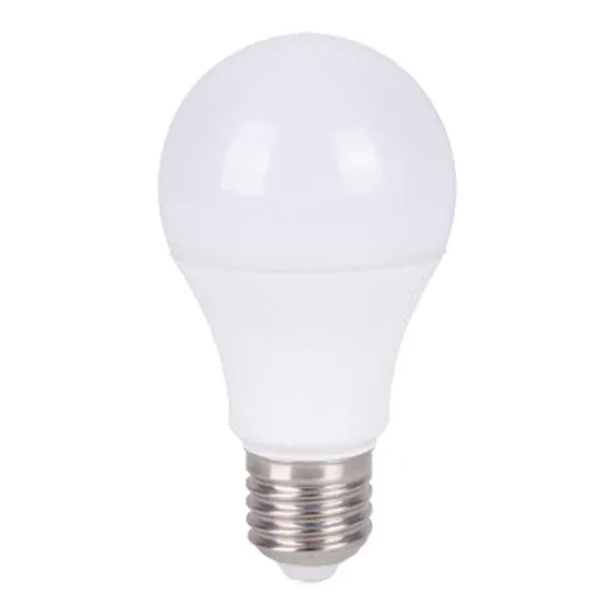 EXCE Bombillo 12 Voltios Dc 7w Led Panel Solar Batería Color de la luz Blanco frío 12V