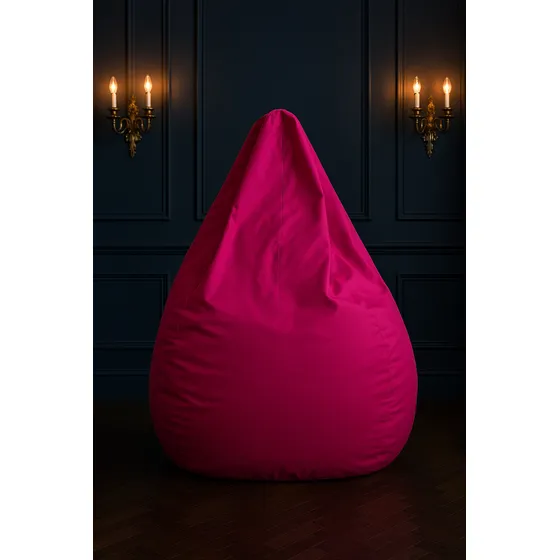 Puff Xl Sin Relleno Fucsia