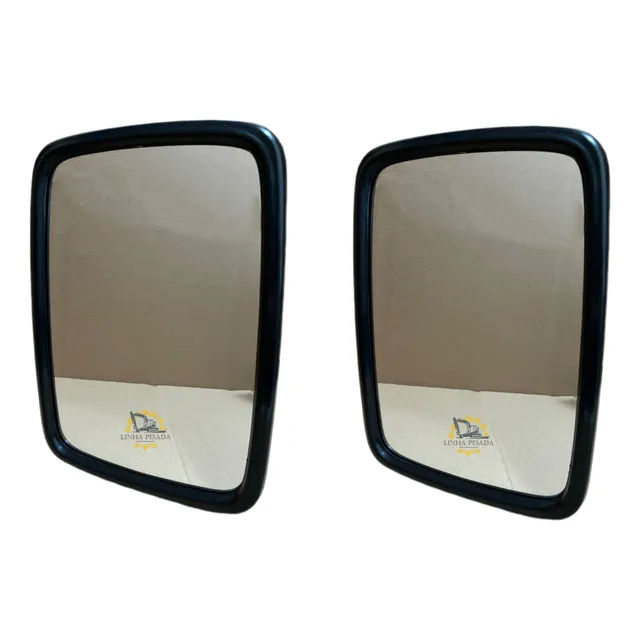 Kit 2 Peças Espelho Retrovisor Para Pa Carregadeira