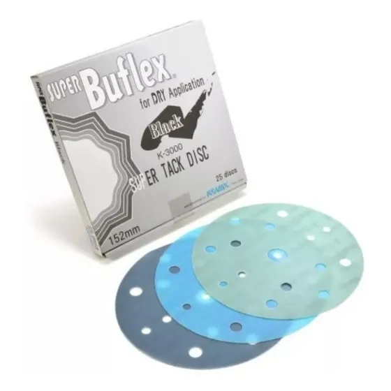Lija Tela Kovax Super Buflex Grano 3000 152mm Terminacion