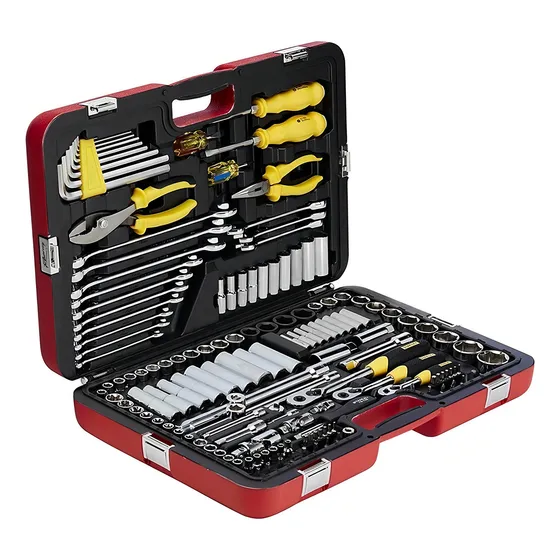 Caja Juego De Herramientas R99-150LA 150 Piezas Stanley Racing Tubos Color Mango Amarillo