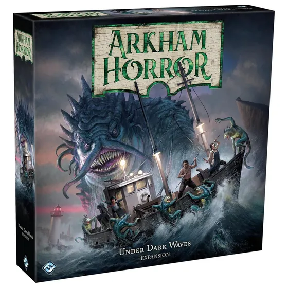 Expansión Del Juego De Mesa Arkham Horror Under Dark Waves: 