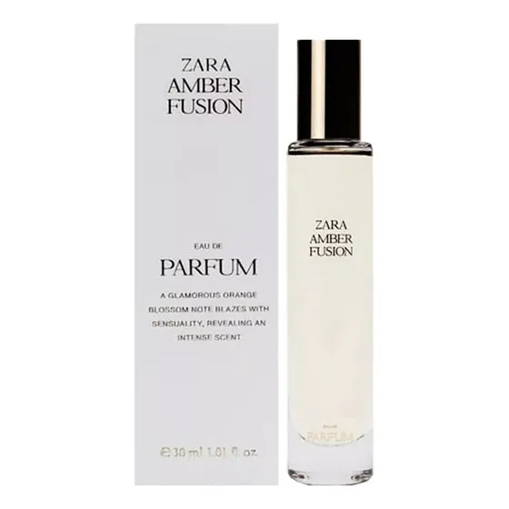 Perfume Zara Amber Fusion Edp - 30ml Volumen De La Unidad 30 Ml