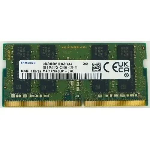 Memoria de 16 GB Samsung Ddr4 3200 Mhz para portátil M471a2g43ab2