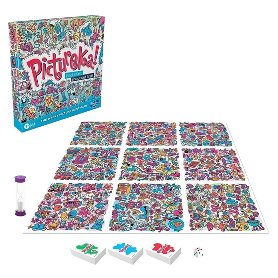 Juego Mesa ¡pictureka! Hasbro F2564 Febo