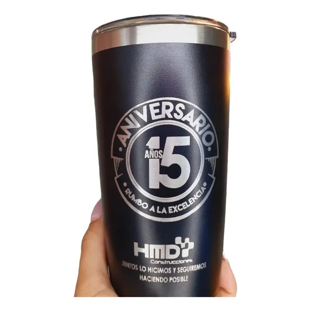 Personalizamos Tu Vaso Metálico Con Láser 