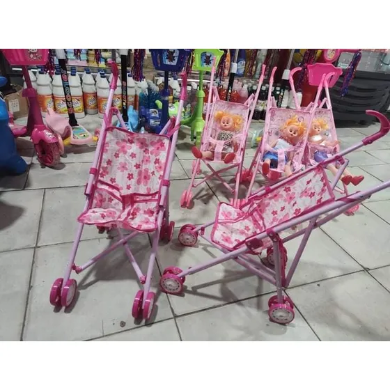 Coche O Cochecito De Metal Para Muñeca Oferta Mayor Y Detal 