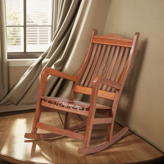 Sillón Mecedora De Algarrobo Línea Momentos