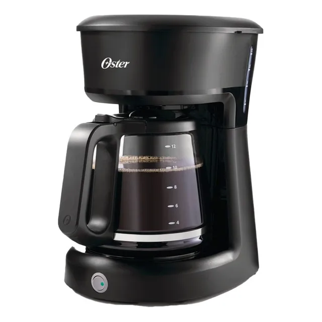 Cafetera Oster 12 Tazas Filtro Permanente  Bvstdcs12b-013