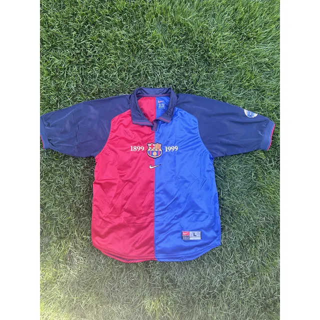 Camisa De Fútbol Barça Fc Barcelona Centenario Original