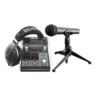 Kit Behringer Podcastudio 2 Paquete De Grabación Completo Kit Behringer Podcastudio 2 Paquete De Grabación Completo
