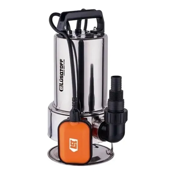 Bomba Sumergible Lusqtoff 1hp Agua Sucia Cloacal Inoxidable