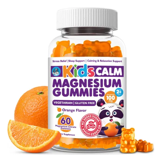 Citrato De Magnesio Para Niños 60 Gomitas Gluten Free