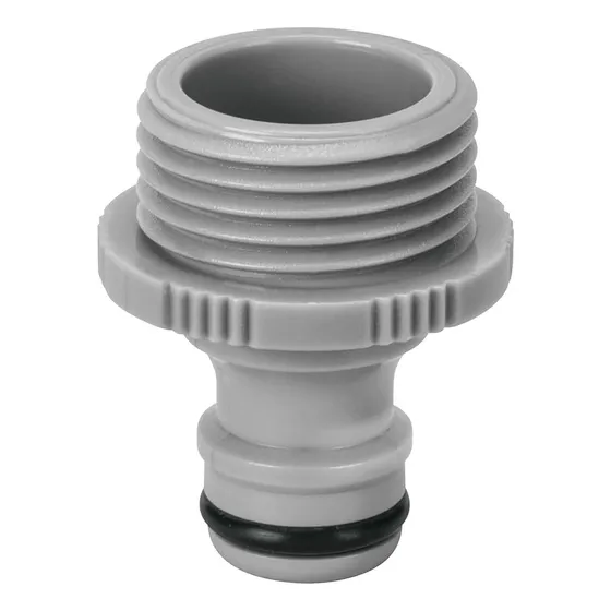 Conector Manguera Jardin Plastico Macho 3/4 Truper F86