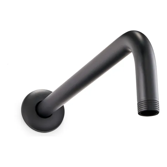 Brazo De Ducha A Pared Edge 40cm Negro
