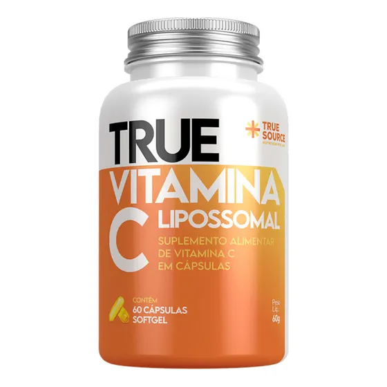 Vitamina C Lipossomal - True Source 60 cápsulas