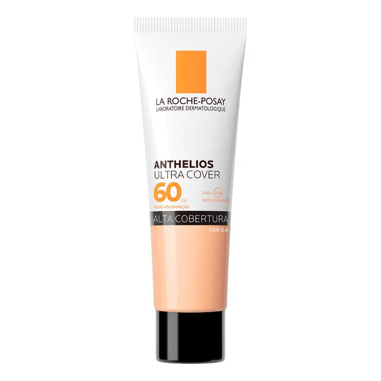 Protetor Solar Facial com Cor FPS 60, Anthelios Ultra Cover La Roche-Posay, 30g Protetor Solar Facial com Cor FPS 60, Anthelios Ultra Cover La Roche-Posay, 30g